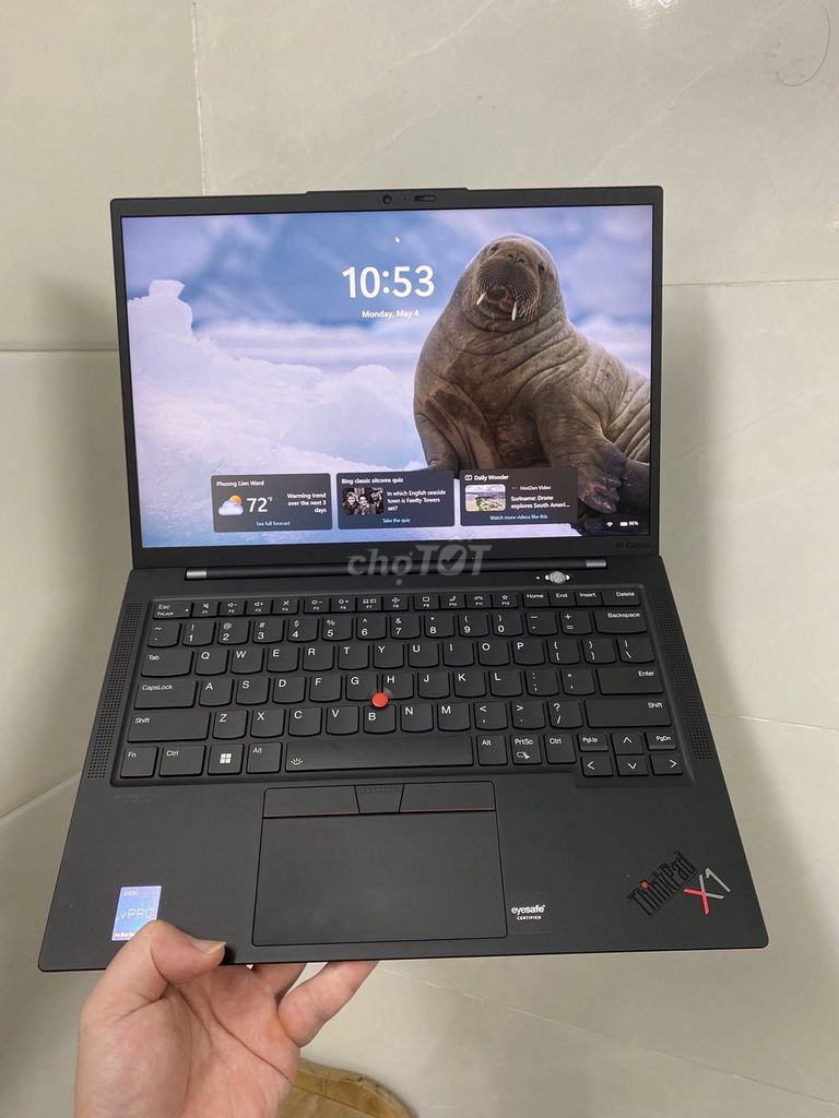 Thinkpad X1 Carbon Gen 11 i7-1365U/ 16GB/ 512GB. Mua bán Laptop tại Thành phố Thủ Đức Tp Hồ Chí Minh được đăng bởi Laptop Leno hình 1