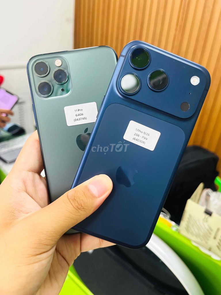 Apple iPhone 17 Pro 256GB Xanh dương Likenew. Mua bán Điện thoại tại Quận Ngô Quyền Hải Phòng được đăng bởi TRAN SONG HA hình 1
