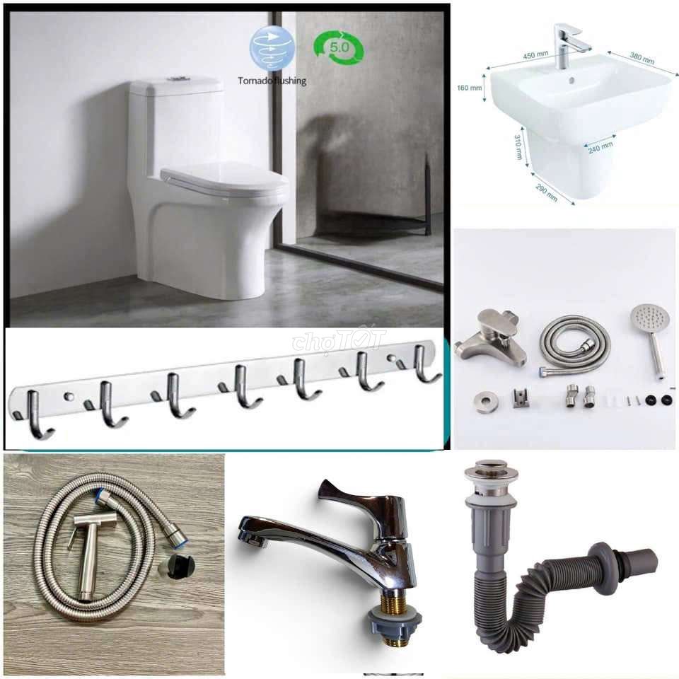Thiết bị vệ sinh Inox 304 Bạc. Mua bán Thiết bị vệ sinh, nhà tắm tại Quận Bình Tân Tp Hồ Chí Minh được đăng bởi NiNa SHOP hình 1