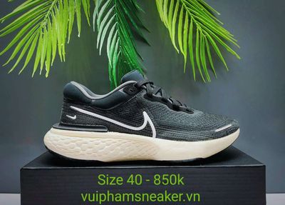 Giày chạy Nike zoomX size 40 2hand authentic