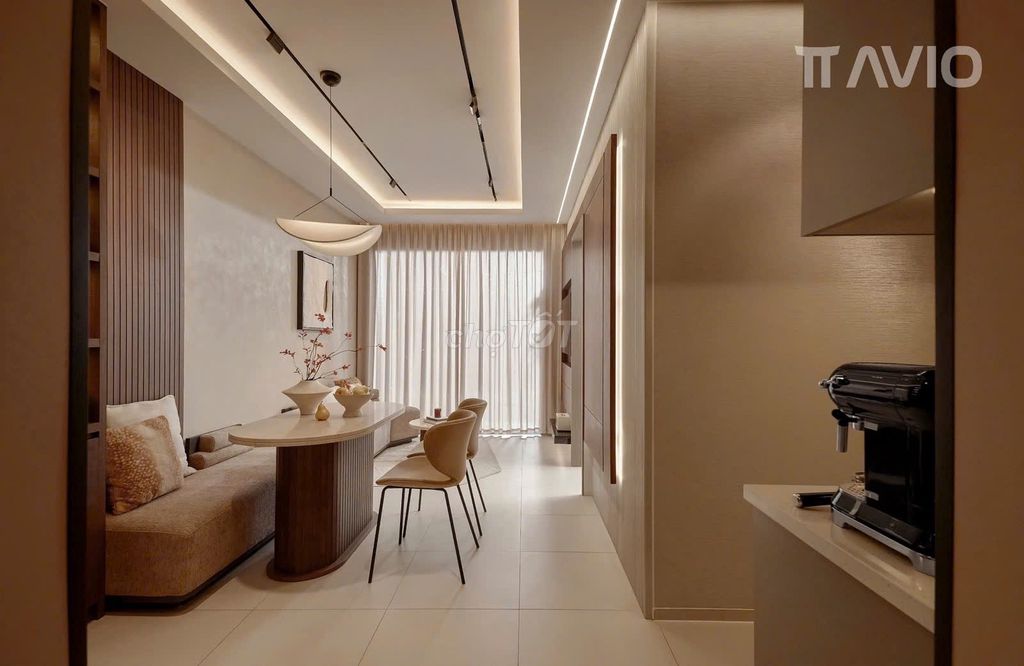 Căn hộ TT Avio phong cách Nhật Bản, 68m², căn góc view, TTTP Dĩ An