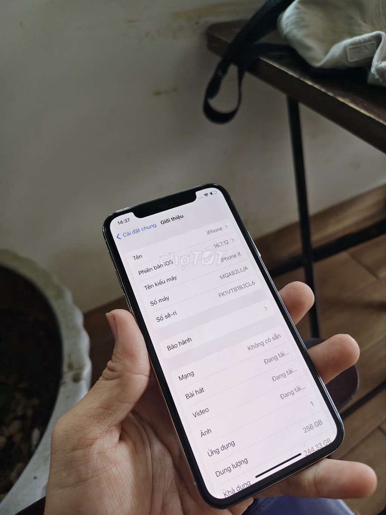 Apple iPhone X 256GB Bạc. Mua bán Điện thoại tại Thành phố Buôn Ma Thuột Đắk Lắk được đăng bởi Dũng Nguyễn hình 1