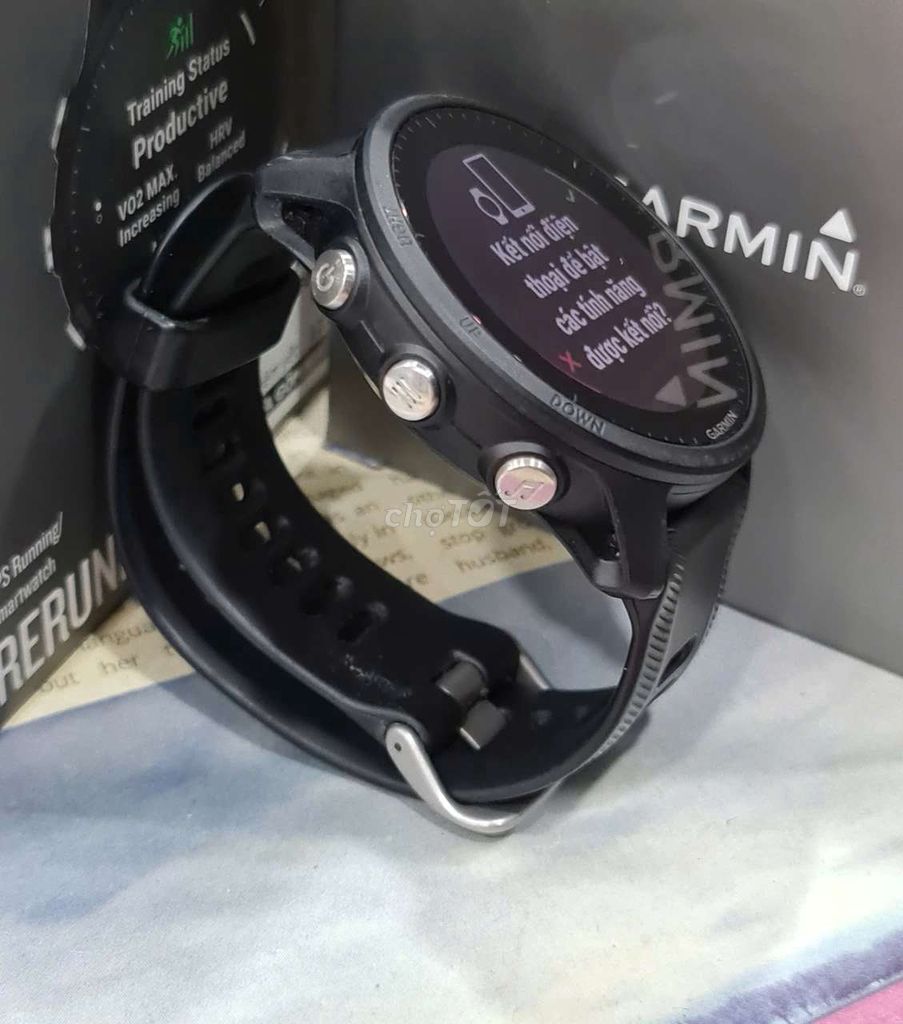 Garmin Foreruner955 Đen 46mm máy đẹp 99 Fullbox VN