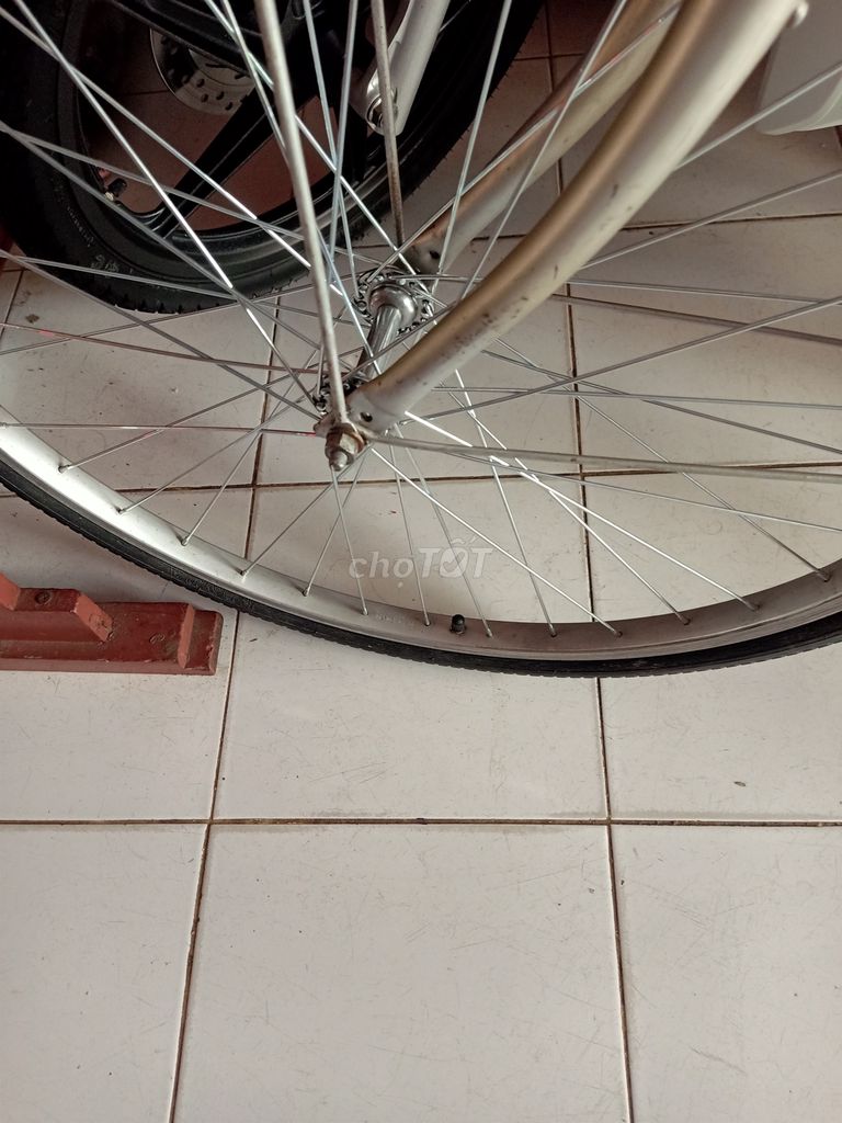 Xe đạp Nhật Marukin màu rượu champagne. Mua bán Xe đạp tại Thành phố Châu Đốc An Giang được đăng bởi Bảo hình 4