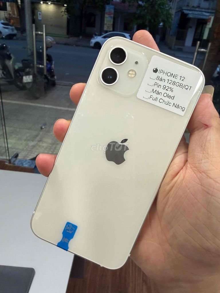 Apple iPhone 12 128GB Trắng 100%. Mua bán Điện thoại tại Thành phố Huế Thừa Thiên Huế được đăng bởi Hoàng Lộc Smartphone  hình 1