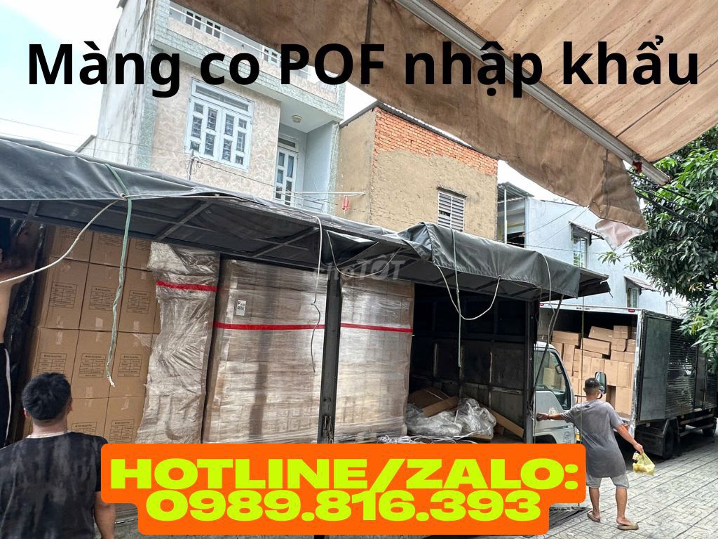 Màng co POF Nhập khẩu Cuộn, túi cắt. Mua bán Đồ dùng văn phòng tại Quận Bắc Từ Liêm Hà Nội được đăng bởi Cường Thịnh HÀ NỘI hình 1