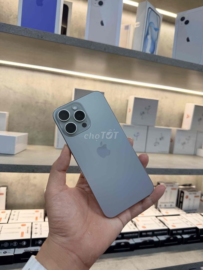 Apple iPhone 15 Pro Max 256GB Xám Đã sử dụng. Mua bán Điện thoại tại Quận Ngũ Hành Sơn Đà Nẵng được đăng bởi Nghĩa  hình 1