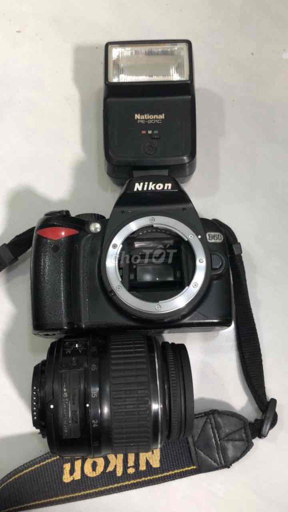 Bộ NIKON D60+lens NIKON 18-55mm. Mua bán Máy ảnh, Máy quay tại Quận 5 Tp Hồ Chí Minh được đăng bởi Triệu tiến Đạt hình 1