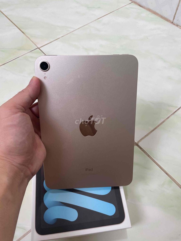 Apple iPad Mini 6 Wifi 64GB Vàng hồng. Mua bán Máy tính bảng tại Huyện Hàm Thuận Bắc Bình Thuận được đăng bởi cù lằn hình 1