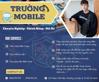 TRƯỜNG MOBLIE Chuyên mua bán sửa chữa ĐTDĐ