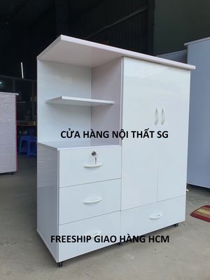 Tủ trẻ em 2 cánh liền kệ 1m25x1m05 nhựa Đài Loan. Mua bán Tủ, kệ gia đình tại Thành phố Thủ Đức Tp Hồ Chí Minh được đăng bởi xuonggiuongsatgiuongtanggiare