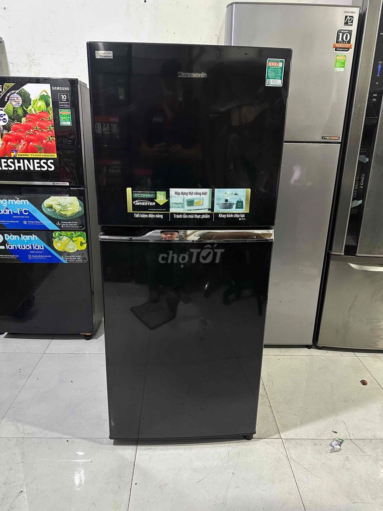 Tủ lạnh Panasonic Inverter 2 cánh Đen mới đẹp. Mua bán Tủ lạnh tại Thành phố Thủ Đức Tp Hồ Chí Minh được đăng bởi cường hình 1
