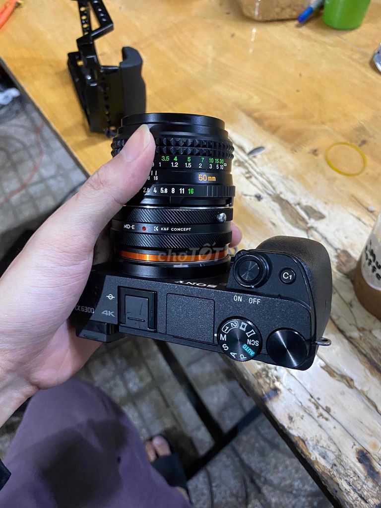 Máy ảnh Sony a6300 kèm Khung SmallRig. Mua bán Máy ảnh, Máy quay tại Huyện Krông A Na Đắk Lắk được đăng bởi Li3Li hình 1