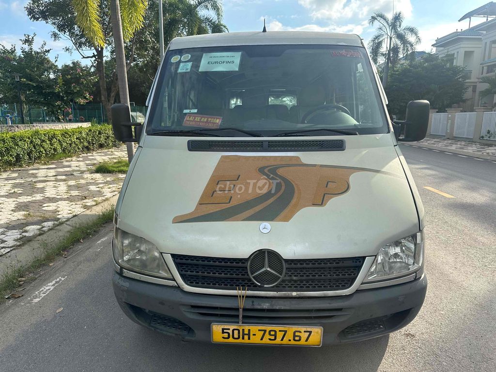 Mercedes Sprinter tải van 3 chỗ/940kg chính chủ. Mua bán Ô tô tại Quận 12 Tp Hồ Chí Minh được đăng bởi A Kha hình 1