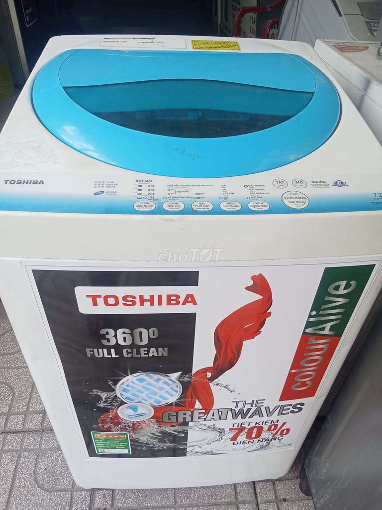 Máy giặt Toshiba AW-A800SV 7.2kg Trắng, Xanh. Mua bán Máy giặt tại Quận 7 Tp Hồ Chí Minh được đăng bởi ken hình 1