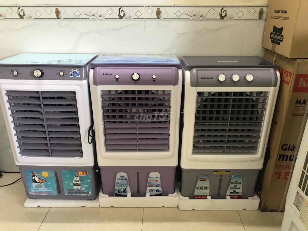 Quạt hơi nước Sunhouse 40 lít Mới. Mua bán Quạt tại Quận Cẩm Lệ Đà Nẵng được đăng bởi Điện máy Võ Hòa  hình 1