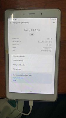 📱 Samsung Galaxy Tab A 8.0 32GB 4G Đã Sử Dụng. Mua bán Máy tính bảng tại Quận Cẩm Lệ Đà Nẵng được đăng bởi Bầu Trời Bình Yên
