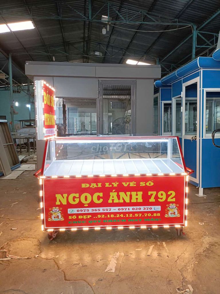 Tủ vé số khung thép 1.6m có đèn led. Mua bán Đồ chuyên dụng, Giống nuôi trồng tại Quận 12 Tp Hồ Chí Minh được đăng bởi Trần Thảo Anh hình 1