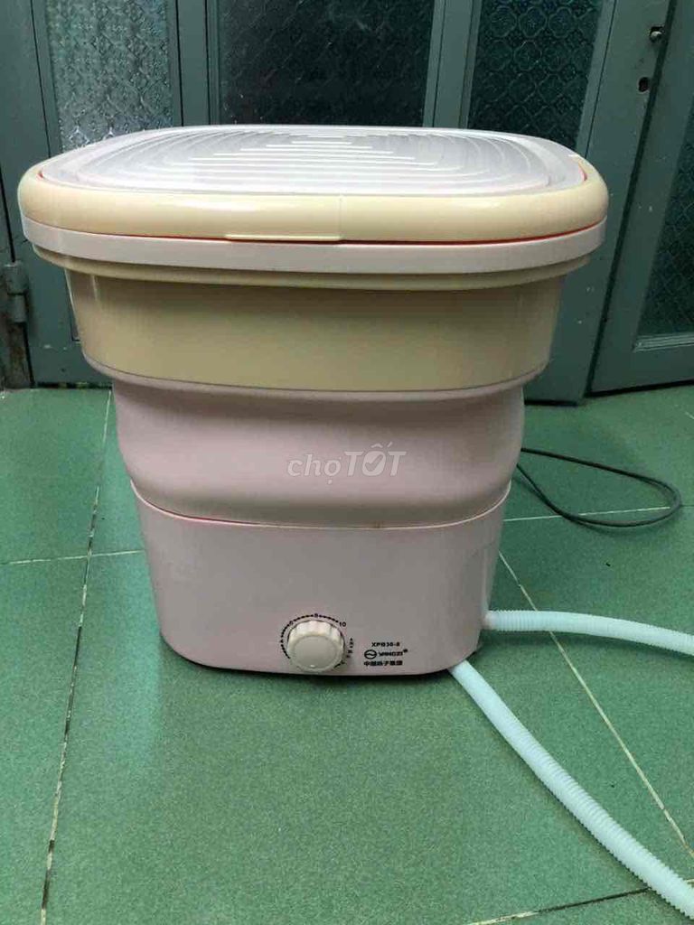 Máy giặt mini  Gấp gọn Sấy khô khử khuẩn. Mua bán Máy giặt tại Quận 10 Tp Hồ Chí Minh được đăng bởi Vũ Tâm hình 1