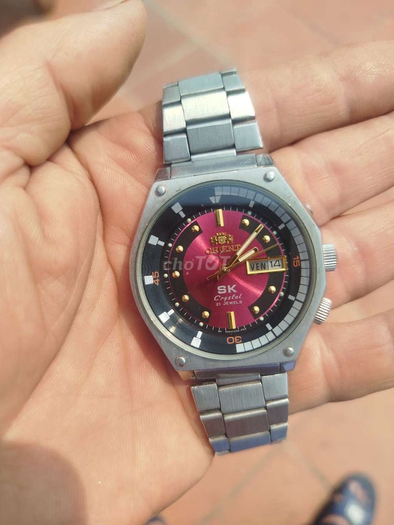 Đồng hồ Orient SK Crystal Nam. Mua bán Đồng hồ tại Huyện Đoan Hùng Phú Thọ được đăng bởi Phong nguyễn hình 1
