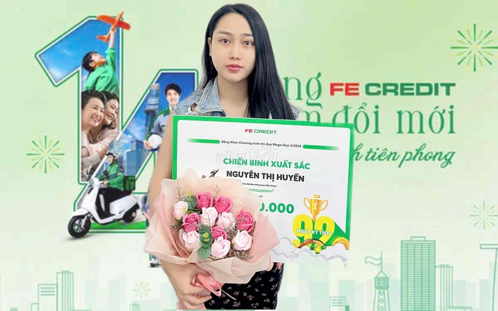 TUYỂN DỤNG TELESALE TƯ VẤN TÀI CHÍNH THÁNG 6. Việc làm tại Quận Tân Bình Tp Hồ Chí Minh được đăng bởi CÔNG TY TÀI CHÍNH VPBANK SMBC - FE CREDIT hình 3