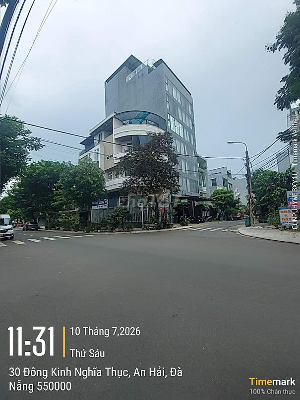 Bán Lô Góc 2 Mặt Tiền Đông Kinh Nghĩa Thục, Sơn Trà – 95m². Giá 23 Tỷ