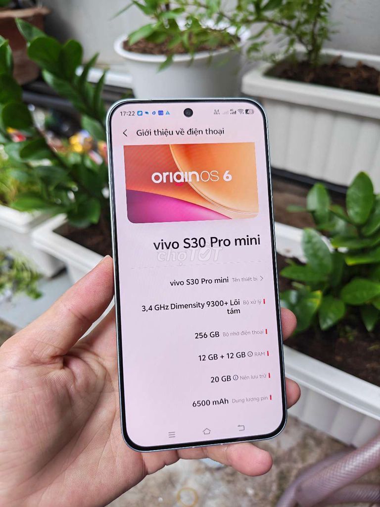 Vivo S30 Pro Mini 12/256 Pin 100. Mua bán Điện thoại tại Quận Gò Vấp Tp Hồ Chí Minh được đăng bởi Linh hình 1