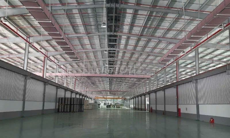 CHO THUÊ KHO XƯỞNG 6800M2 TRONG KCN HẢI SƠN, ĐỨC HÒA, LONG AN