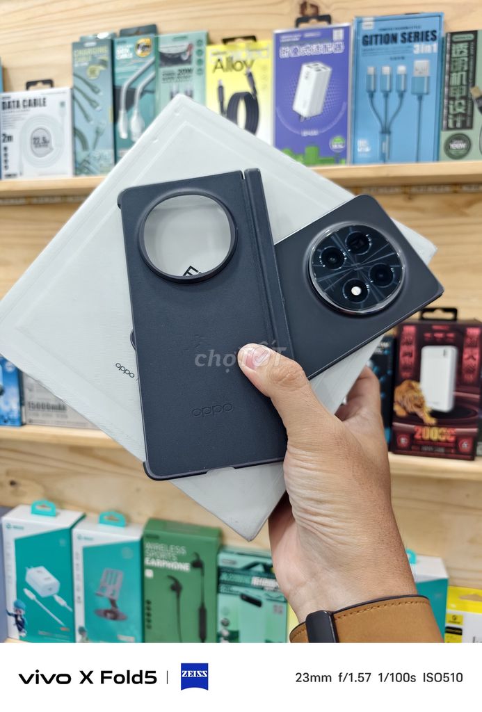 Oppo Find N5 Đen 16/512Gb rom Qte fullbox. Mua bán Điện thoại tại Quận 8 Tp Hồ Chí Minh được đăng bởi Đam Mê Công Nghệ hình 1