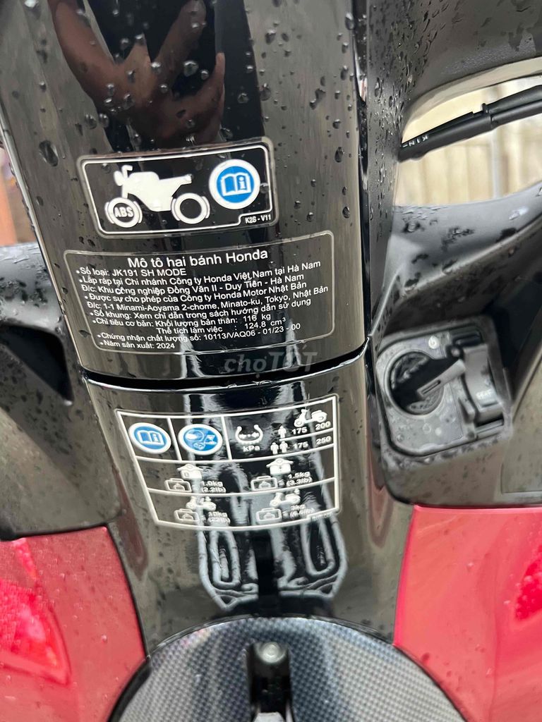 Honda SH Mode ABS 2024 Đỏ 6.000km. Mua bán Xe máy tại Huyện Trảng Bom Đồng Nai được đăng bởi cửa hàng xe máy Trần Sơn  hình 7