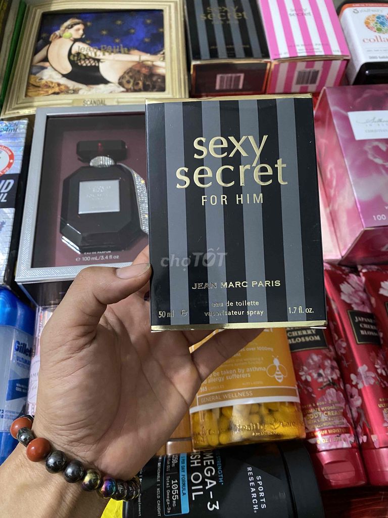 NƯỚC HOA NAM SEXY SECRET FOR HIM - 50ml. Mua bán Nước hoa tại Thị xã Ngã Năm Sóc Trăng được đăng bởi HaoTrinh shop hình 1