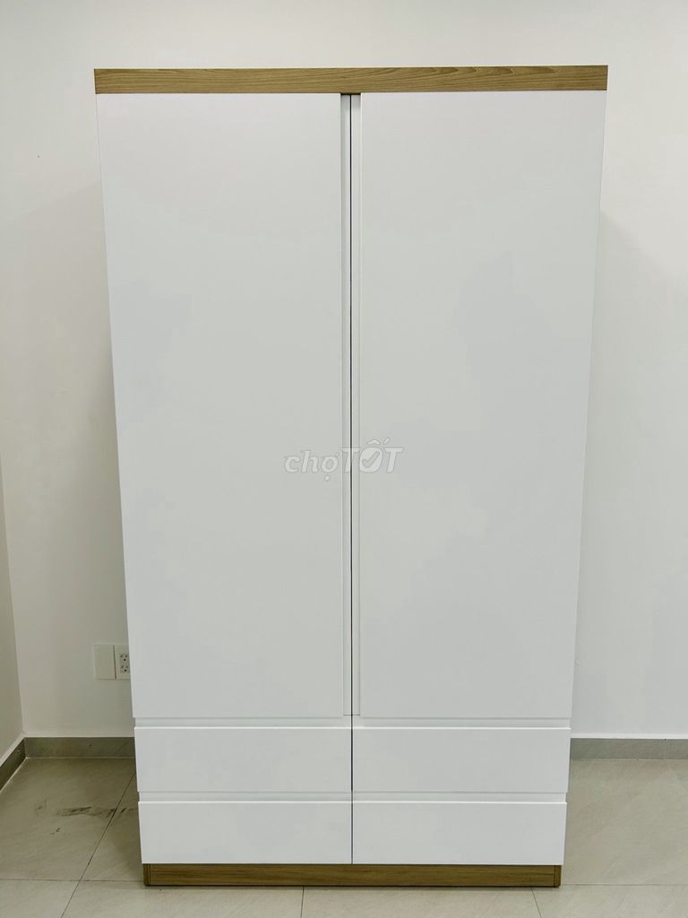 Tủ quần áo Gỗ MDF melamine chống ẩm 1000x600x2000. Mua bán Tủ, kệ gia đình tại Thành phố Thủ Đức Tp Hồ Chí Minh được đăng bởi Bảo Duyên Hồ Như hình 1