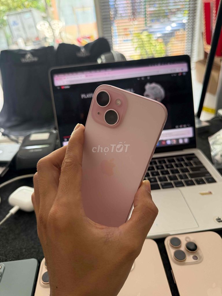 iPhone 15 128GB Hồng. Mua bán Điện thoại tại Quận Bình Thạnh Tp Hồ Chí Minh được đăng bởi Táo Care  hình 1