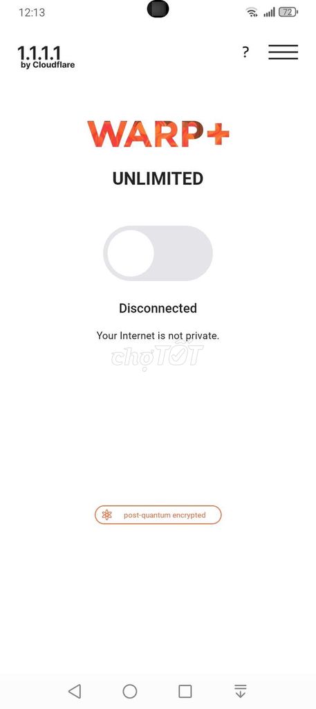 Dịch vụ VPN Cloudflare 1.1.1.1 WARP+. Dịch vụ tại Quận Ba Đình Hà Nội được đăng bởi NGUYỄN VĂN AN hình 1