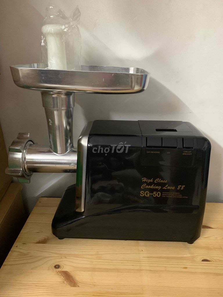 Pass Máy xay thịt High Class Cooking Love 88 SG-50. Mua bán Bếp, lò, đồ điện nhà bếp tại Quận 5 Tp Hồ Chí Minh được đăng bởi Tina hình 1