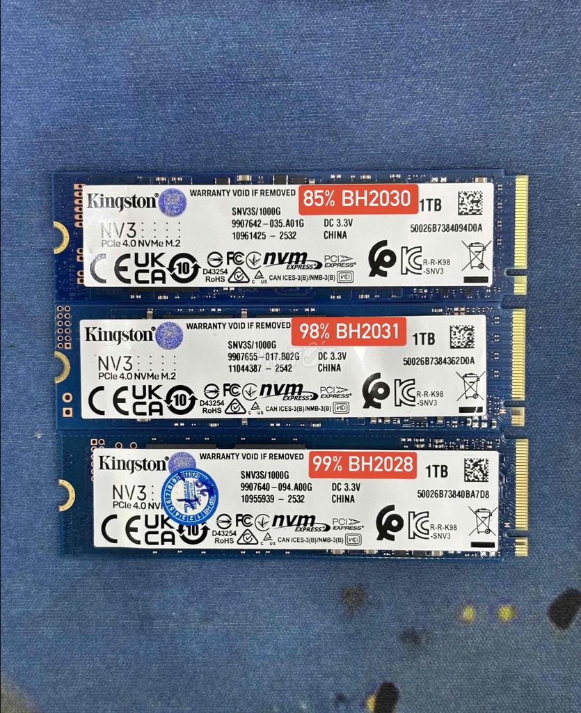 Ổ cứng SSD Kingston NV3 1TB. Mua bán Linh kiện (RAM, Card...) tại Huyện Bình Xuyên Vĩnh Phúc được đăng bởi Quyền Linh hình 1