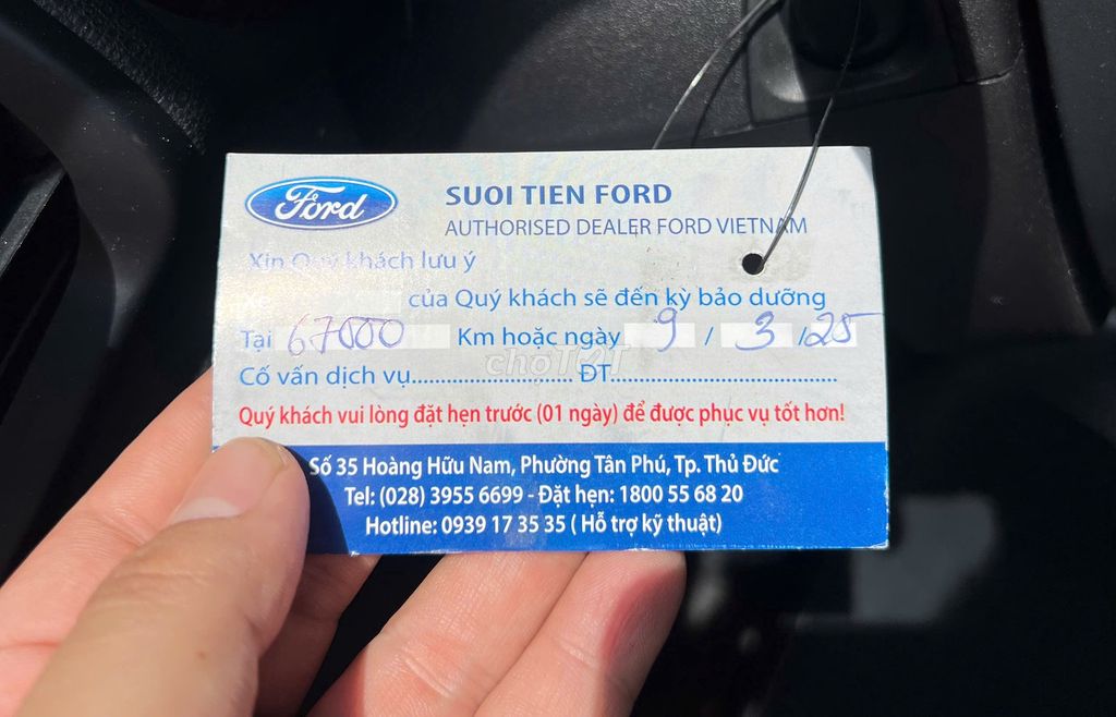 Ford EcoSport Titanium 1.0L AT 2019 - 63000 km. Mua bán Ô tô tại Quận 8 Tp Hồ Chí Minh được đăng bởi Ngô minh Nam hình 13