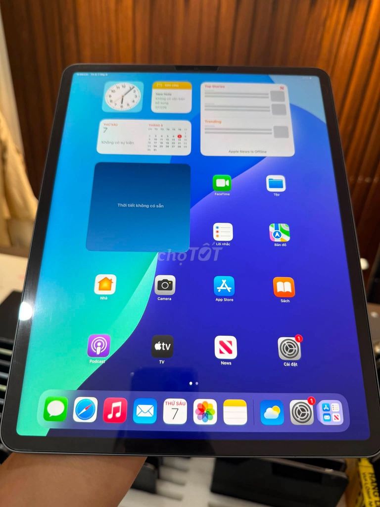 Apple iPad Pro 2018 Wifi 64GB Xám. Mua bán Máy tính bảng tại Quận Nam Từ Liêm Hà Nội được đăng bởi Hội Đồ Điện Tử hình 1