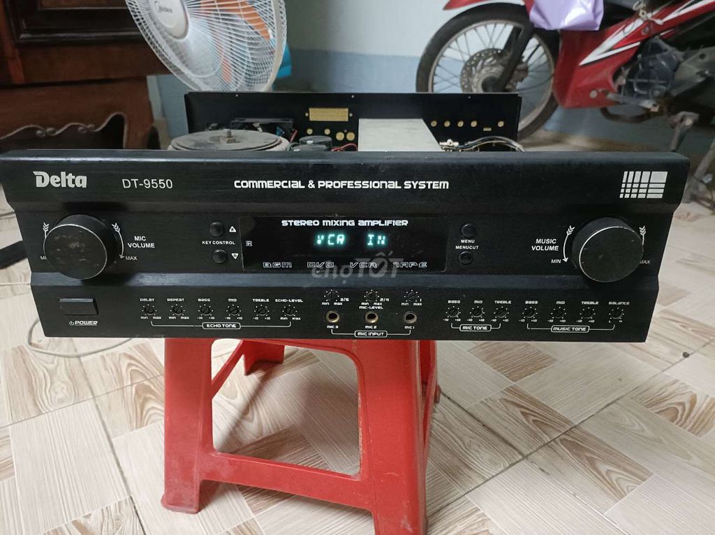 Amply karaoke Delta DT-9550 Đen. Mua bán Tivi, Âm thanh tại Quận 12 Tp Hồ Chí Minh được đăng bởi Lựu Đặng hình 1