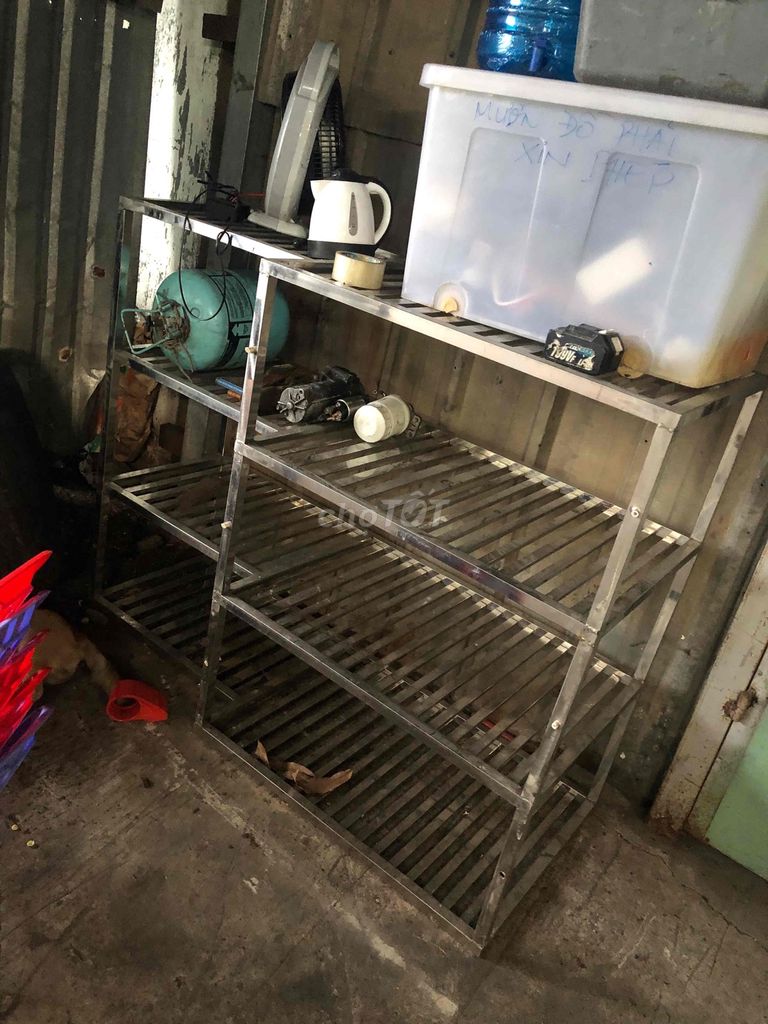 Kệ Inox 304 Bạc. Mua bán Tủ, kệ gia đình tại Quận Tân Phú Tp Hồ Chí Minh được đăng bởi Huy Sigma hình 1