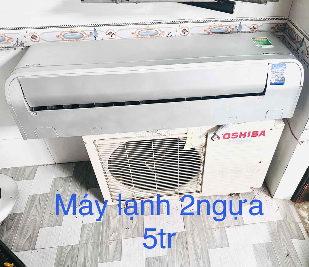 Máy lạnh Toshiba 2 ngựa Đã sử dụng. Mua bán Máy lạnh, điều hoà tại Quận Bình Thuỷ Cần Thơ được đăng bởi Lê Thành Danh hình 1