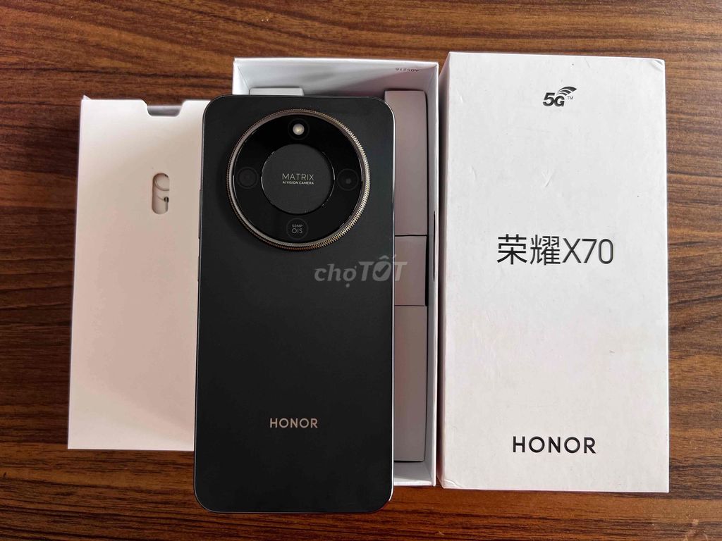 Honor X70 5G Đen 12GB/256GB. Mua bán Điện thoại tại Thị xã Bến Cát Bình Dương được đăng bởi Thế Giới Phone hình 1