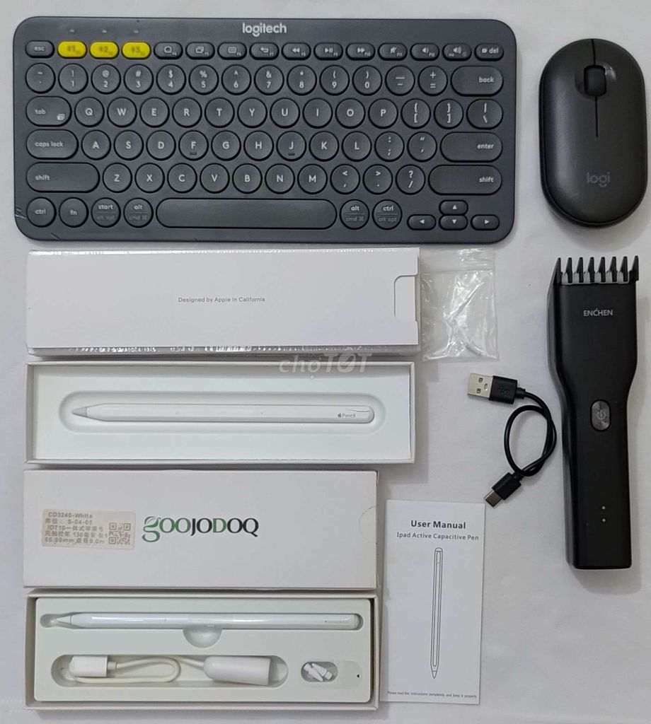 Bộ bàn phím chuột Logitech Bluetooth, tặng kèm đồ. Mua bán Phụ kiện (Màn hình, Chuột...) tại Quận Nam Từ Liêm Hà Nội được đăng bởi Nam hình 1
