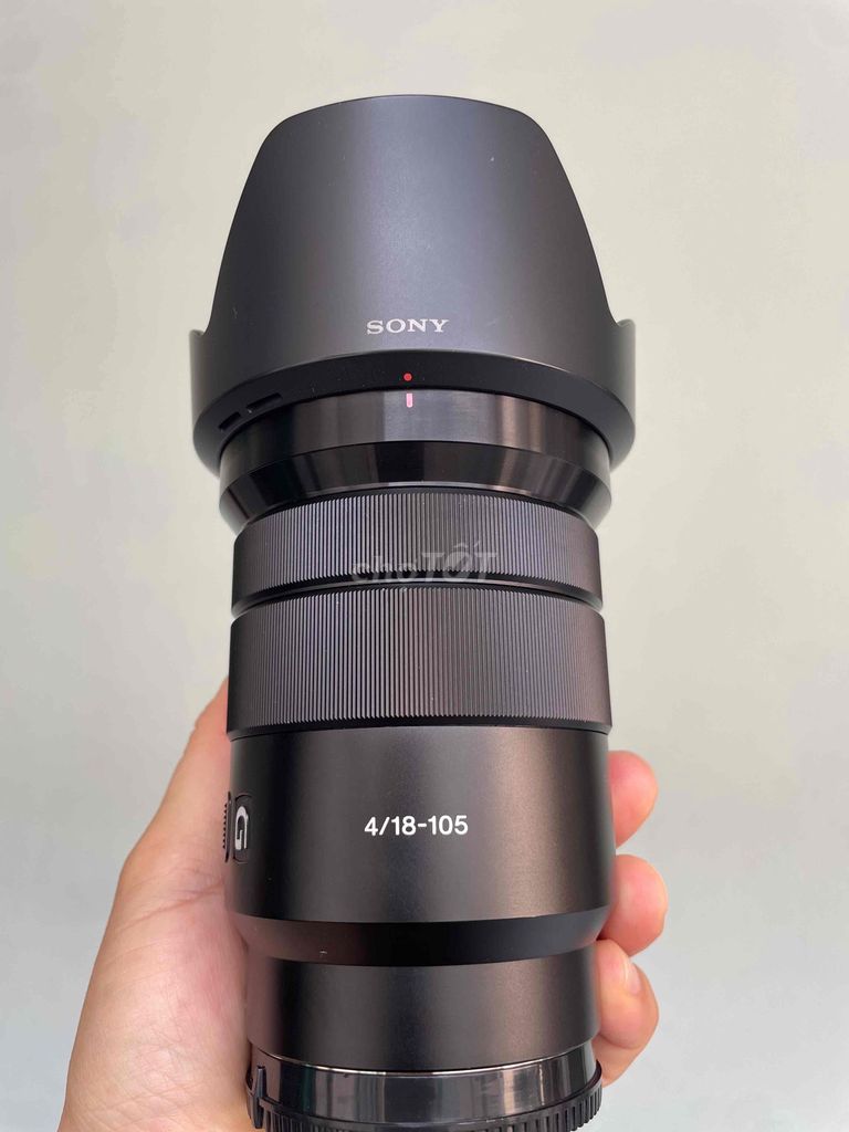 Ống kính Sony 18-105mm f4 Đen. Mua bán Máy ảnh, Máy quay tại Quận 3 Tp Hồ Chí Minh được đăng bởi huonglan Nguyễn  hình 1