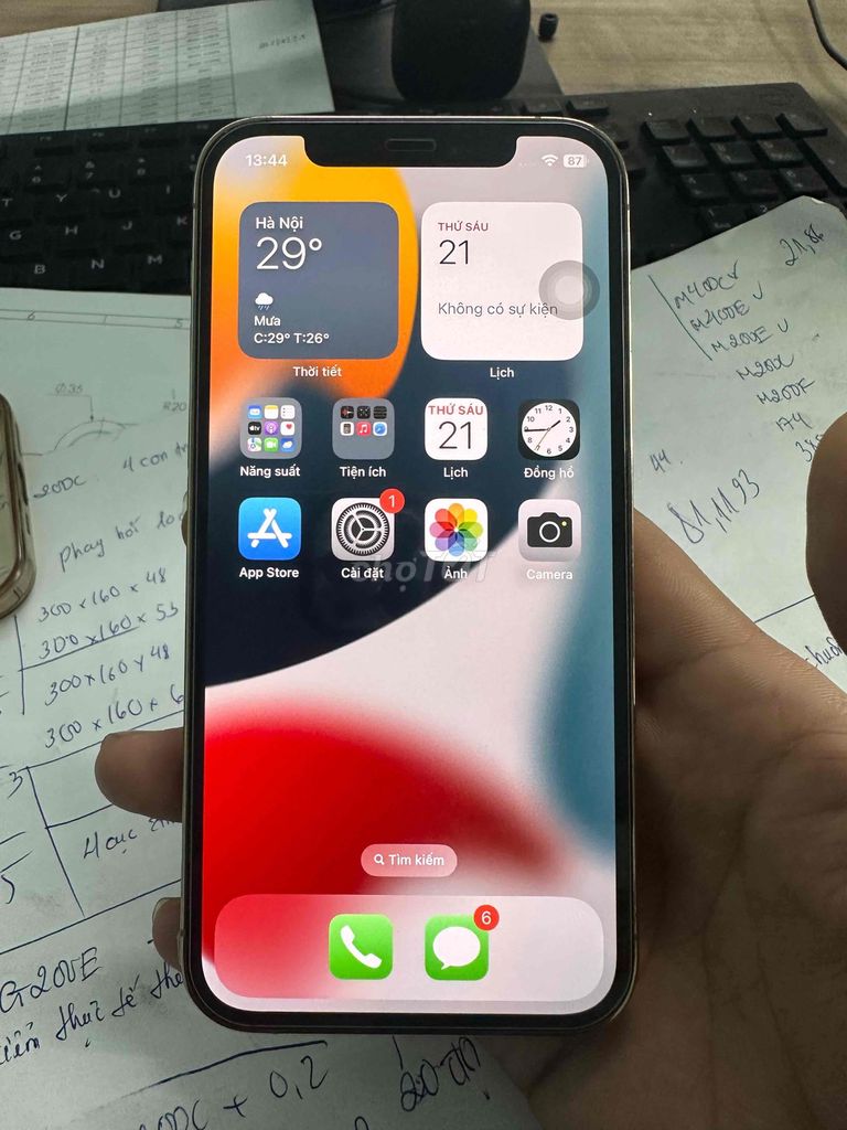 Apple iPhone 12 Pro 256GB Vàng. Mua bán Điện thoại tại Thành phố Thủ Dầu Một Bình Dương được đăng bởi Chiến Trần hình 1