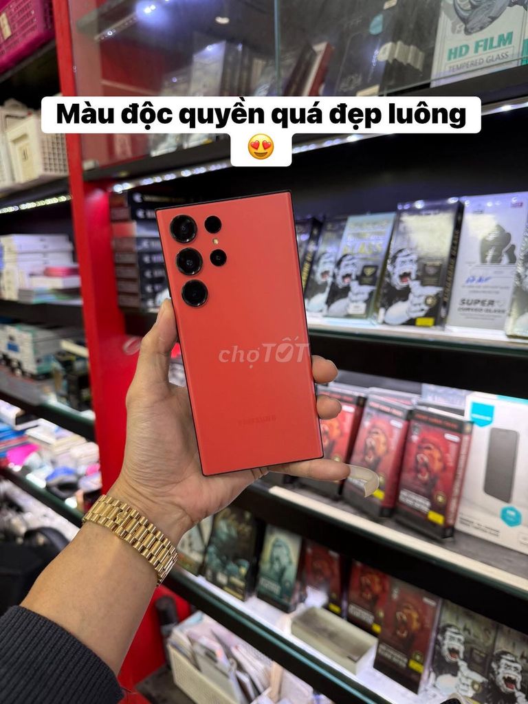 S23 Ultra New Seal 256G màu cam độc quyền. Mua bán Điện thoại tại Quận Thanh Xuân Hà Nội được đăng bởi Vinh Râu Samsung hình 1