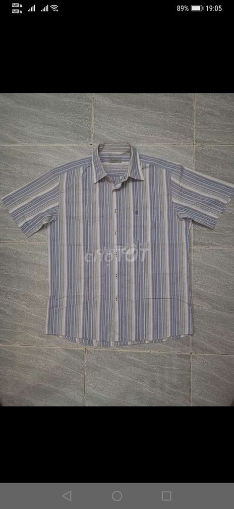 Áo sơmi Givenchy Paris 100 Vintage Tím size L. Mua bán Quần áo tại Quận Gò Vấp Tp Hồ Chí Minh được đăng bởi Linh 2HandsGood hình 1