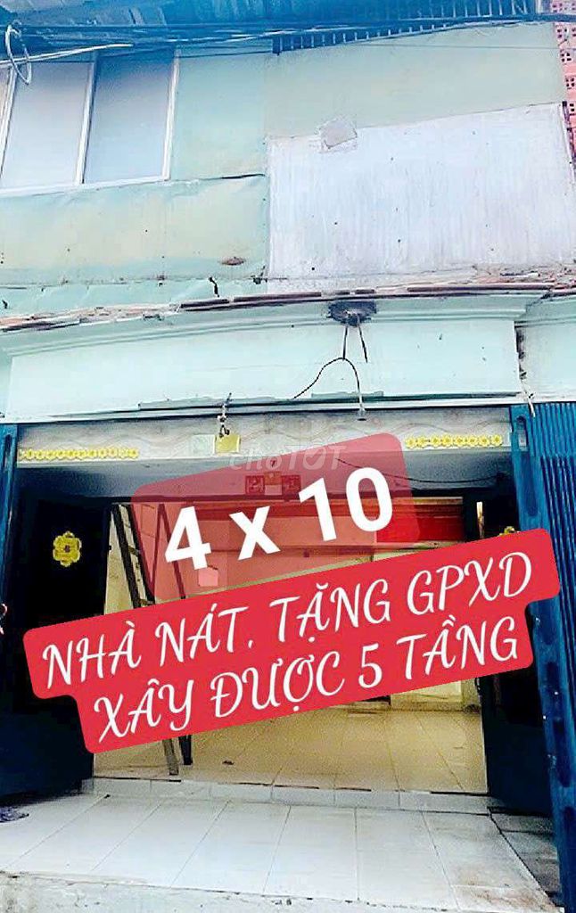 BÁN ĐẤT TẶNG GPXD NHÀ 5 TẦNG GIÁP TÊN LỬA - 40 M2 -  HXH - CHỈ 3.4 TỶ