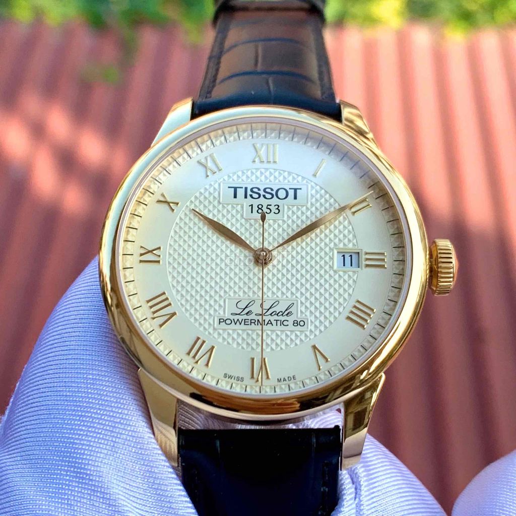 Tissot Lelocle Pw80 dial mỡ gà. Mua bán Đồng hồ tại Quận Hoàng Mai Hà Nội được đăng bởi Anh Tuấn hình 1