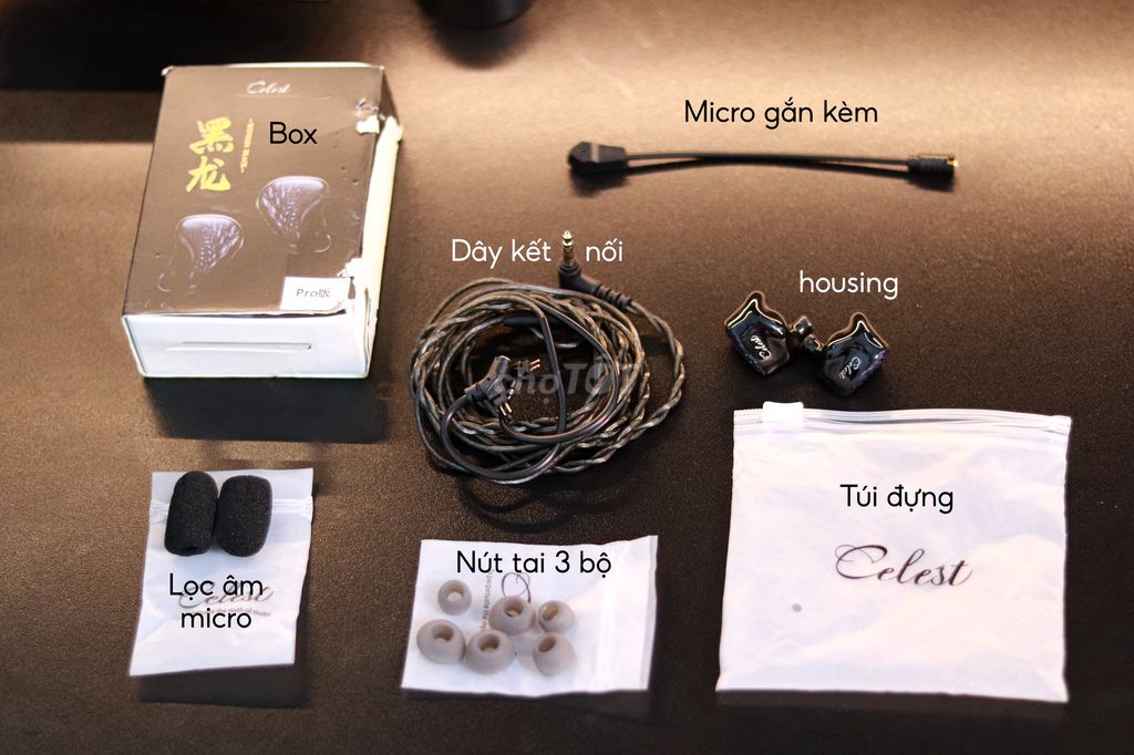 Tai nghe Celest Wyvern Black Pro Đen. Mua bán Tivi, Âm thanh tại Thành phố Bắc Ninh Bắc Ninh được đăng bởi Huy đàm hình 1